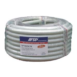Ống đàn hồi (Loại chống cháy) SP-SINO SP 9050CM Cỡ ống luồn dây điện : 50mm; 25m; Polyvinyl chloride (PVC); White; Cấu trúc: Corrugated