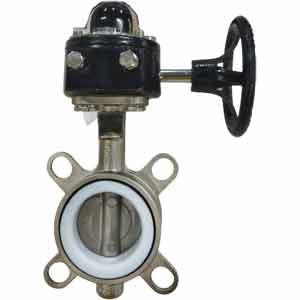 Van bướm inox dạng tay xoay WONIL WSBG-1-80A