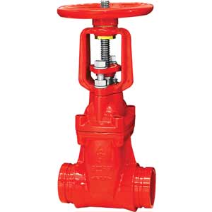 Van cổng FM/UL lá van bọc cao su ty nổi nối ống SHINYI FRHR-0300-A1-D2R (DN300)