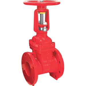 Van cổng FM/UL lá van bọc cao su tay quay mặt bích SHINYI FRHX-0300-16-D2R (DN300)