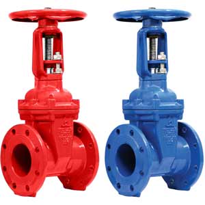 Van cổng lá van bọc cao su ty nổi SHINYI RRHX-0050-A1-D2B (DN50)