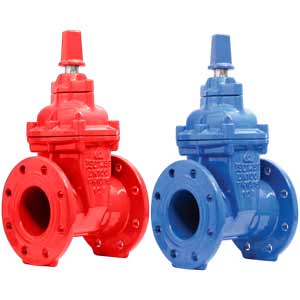 Van cổng lá van bọc cao su ty chìm nắp chụp mặt bích SHINYI RVCX-0600-A1-D2R (DN600)