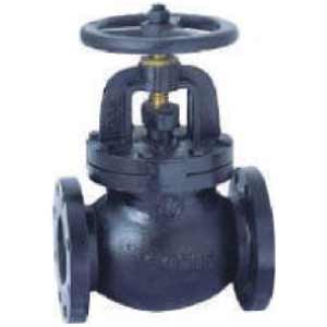 Van cửa tay vặn mặt bích bằng gang chịu nhiệt 150 độ C WONIL WGL-10-125A