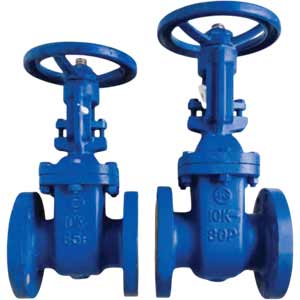 Van cổng tay vặn mặt bích bằng gang thân ghép nối WONIL WGO-10-150A