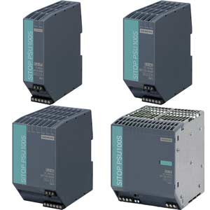 Nguồn PLC 1 pha 24V DC SIEMENS 6EP1334-2BA20 Nguốn cấp: 120VAC, 230VAC; Điện áp đầu ra: 24VDC; 10A; 288W