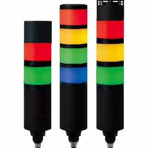 Đèn tháp LED lập trình IO-Link D70mm QLIGHT QTR70L-IOL-HBZ-1-24-R