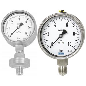 Đồng hồ áp suất WIKA 232.50.100 (0-25 bar/psi) 1/2