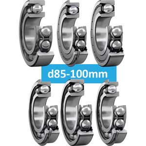 Ổ bi rãnh sâu có rãnh tra bi và làm kín tích hợp d85-100mm SKF 219