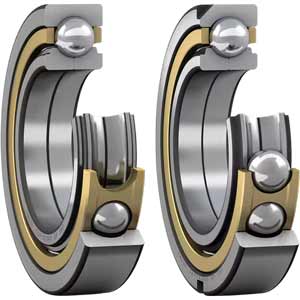 QJ 318 N2MA SKF Vòng bi cầu tiếp xúc 4 điểm d90