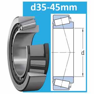 Ổ côn một dãy hệ mét d35-45mm SKF 33209/Q
