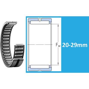 Vòng bi đũa kim vành gia công không có vòng trong Fw 20-29mm SKF NK 26/16