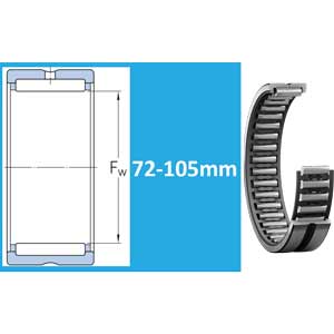 Vòng bi đũa kim vành gia công không có vòng trong Fw 72-105mm SKF RNA 6913