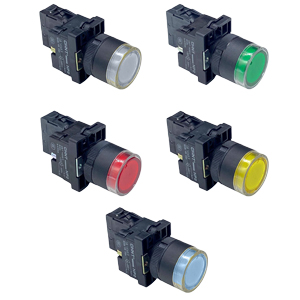 Nút nhấn có đèn loại nhấn nhả CHINT NP2-EW3462 24V LED Có đèn; 24VAC, 24VDC; D22; Đỏ; 1NC; Nhấn nhả; Round full-guard (Flush); Chất liệu vỏ: Plastic; Chất liệu vòng bezel: Plastic