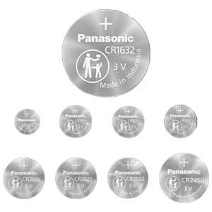 Pin cúc PANASONIC CR2032/5BE