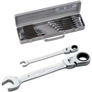 Cờ lê đầu mở đầu vòng ratchet linh hoạt TONE RMF-24
