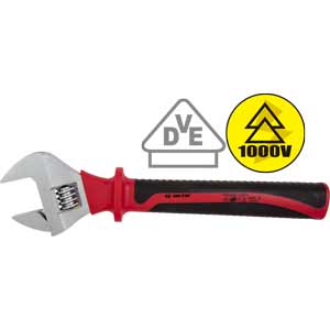 Mỏ lết cách điện VDE hệ mét KINGTONY 3611VE-08