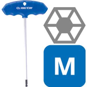 Chìa lục giác tay cầm chữ T KINGTONY 115005MR