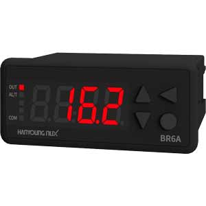 Bộ điều khiển nhiệt độ số ngõ ra cảnh báo, định thời HANYOUNG BR6A-NM0P4-R