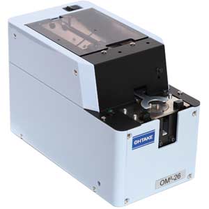 Máy cấp vít tự động cho robot OHTAKE OM-26RB60 100...240VAC; Cỡ vít tương thích: M6; Chiều dài vít tương thích: 25mm max.; 1pc/0.8s; Dung lượng chứa vít: 300cc