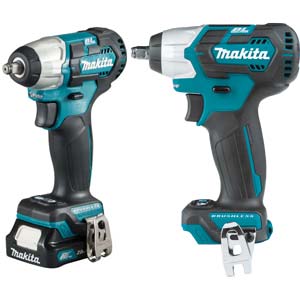 Máy siết bu lông 9.5mm pin 12V max MAKITA TW160DSAE