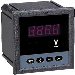Vôn kế kỹ thuật số 1P CHINT PZ666-2T 450V Dải đo điện áp: 0...450VAC; Đơn vị hiển thị: V (L-N); Màn hình LED