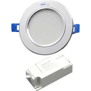 Đèn LED trần nhà viền bạc PARAGON F118 90/9 (3000K)