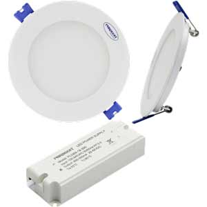 Đèn downlight âm trần mỏng dòng kinh tế PARAGON PDPA122L9-E (3000K)