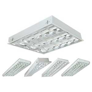 Máng đèn LED phản quang lắp âm DUHAL LDA109 (6500K)