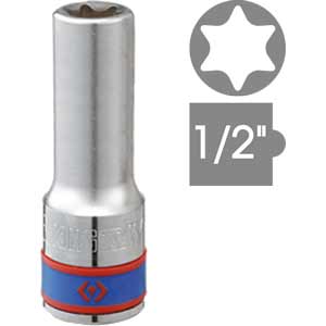 Đầu khẩu dài 1/2 inch cho vít torx KINGTONY 427512M