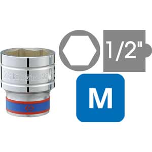 Tuýp 1/2 inch hệ mét lục giác KINGTONY 433527M