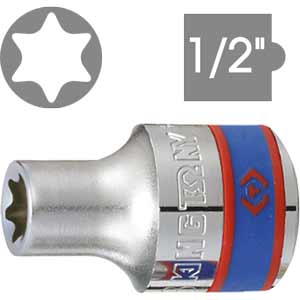 Đầu khẩu 1/2 inch cho vít torx ren đực KINGTONY 437512M