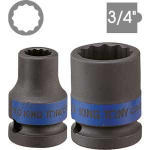 Đầu khẩu 3/4 inch hệ mét KINGTONY 653027M