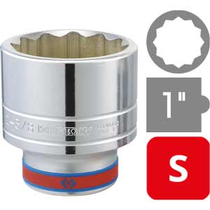 Đầu tuýp tiêu chuẩn 1 inch 12 cạnh hệ inch KINGTONY 833046S