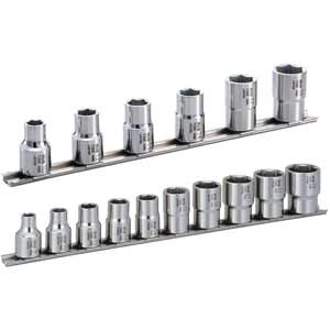 Bộ đầu tuýp inox kèm giá đỡ TONE SHS310