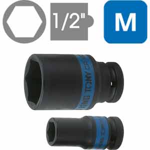 Đầu khẩu lục giác thân dài 1/2 inch KINGTONY 483526M