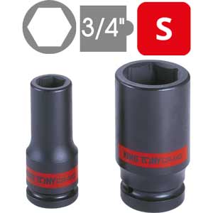 Đầu tuýp lực dài 3/4 inch lục giác hệ inch KINGTONY 643532S