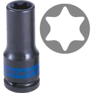 Đầu tuýp lực torx loại dài 3/4 inch KINGTONY 647524M