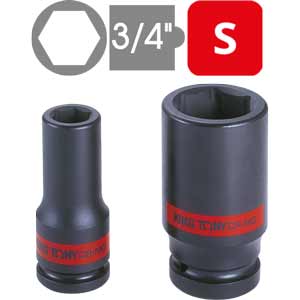 Đầu tuýp lực dài thành mỏng hệ inch 6 cạnh 3/4 inch KINGTONY 693532S