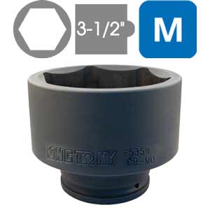 Đầu tuýp chịu lực tiêu chuẩn hệ mét 3-1/2 inch KINGTONY B535180M