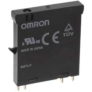 Rơ le bán dẫn dùng trong bảo dưỡng OMRON G3RV-D03SL-H DC24 Điện áp ngõ vào: 24VDC; Điện áp tải: 5...24VDC; Dòng điện tải: 3A; Gắn đế