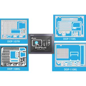DOP-108IG màn hình HMI LCD màu TFT 8 inch Delta