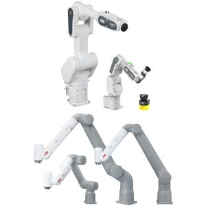 Robot cộng tác ABB CRB 1300-11/0.9 Kiểu: Robot cộng tác; Số trục: 6; Tải trọng tối đa: 11kg; Tầm với chiều dọc: 2486 mm; Tầm với chiều ngang: 900mm