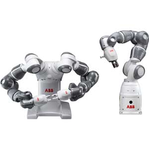 Robot cộng tác ABB IRB 14050-0.5/0.5 Kiểu: Robot cộng tác; Số trục: 7; Tải trọng tối đa: 0.5kg; Tầm với chiều dọc: 1003mm; Tầm với chiều ngang: 559mm