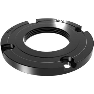 Khung cố định OMRON F03-12 FRAME FOR FIXATION Material: Plastic; Color: Black; Applicable electrode holders: PS-3S(R), PS-4S(R), PS-5S; Mounting: 4 Screw; Screw size: M5x25; Diameter: 112mm; Height: 10mm; Thread diameter: 96mm
