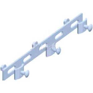 Thanh gia cố CVL SBR Material: Steel; Surface treatment: Zinc - plated; Application: Used to connect and reinforce two wire mesh cable tray together. Can be used for 90 Elbow, horizontal tee , cross ladder, Up of cable ladder/ Down ladder, Reduce ladder